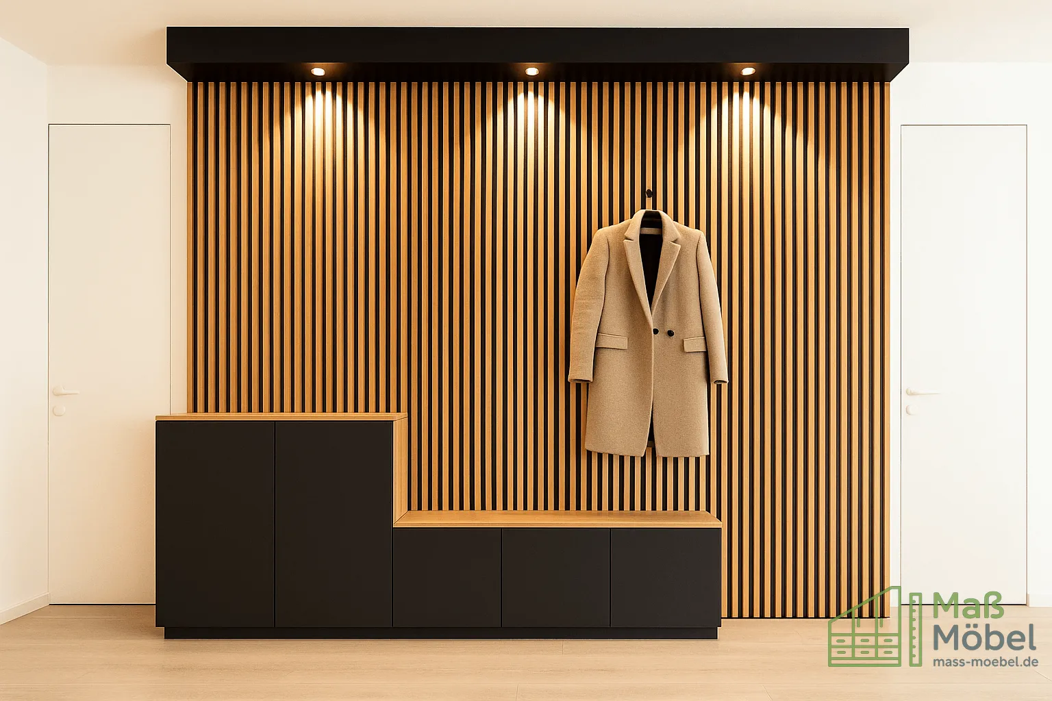 Garderoben moderne Dekorkombination Schreinerei Reinhardt Kassel