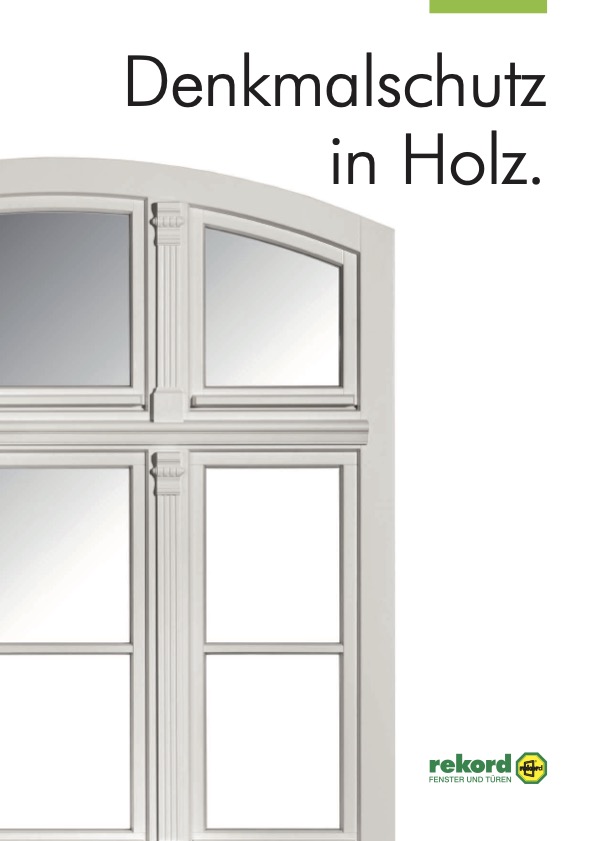 Fenster Denkmalschutz