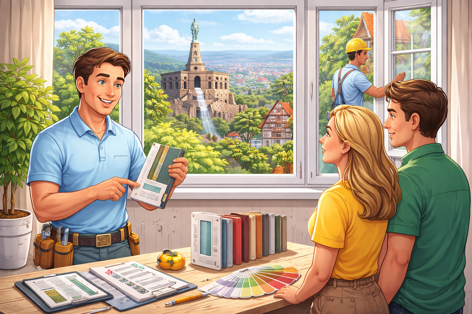 Fensterberater und Fenstercheck von Schreinerei Reinhardt in Kassel