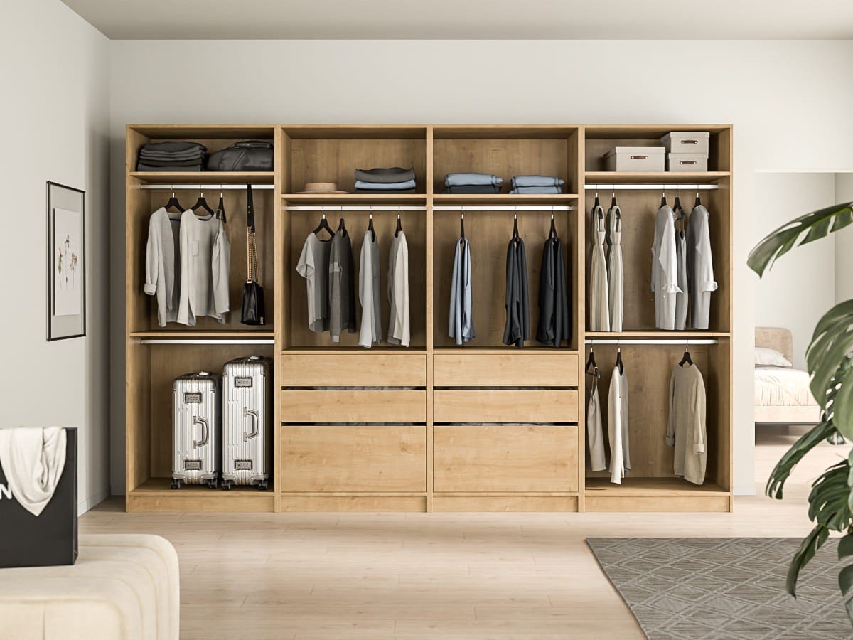 Schrank mit viel Stauraum planen mit Schreinerei Reinhardt