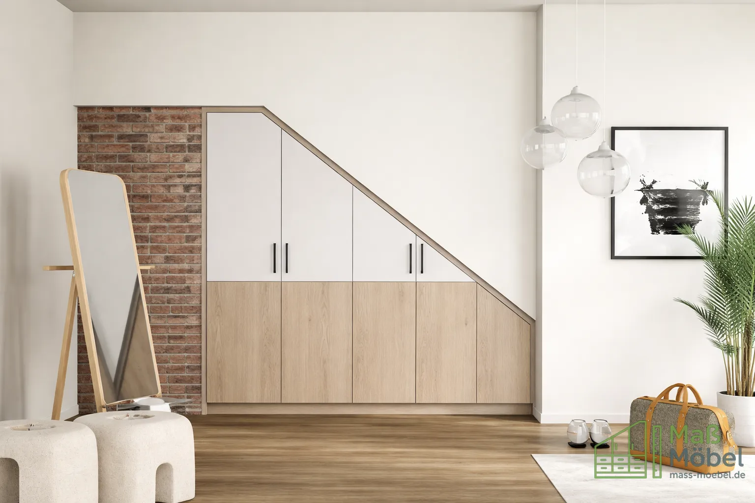 Schrägenschrank nach Maß Kassel