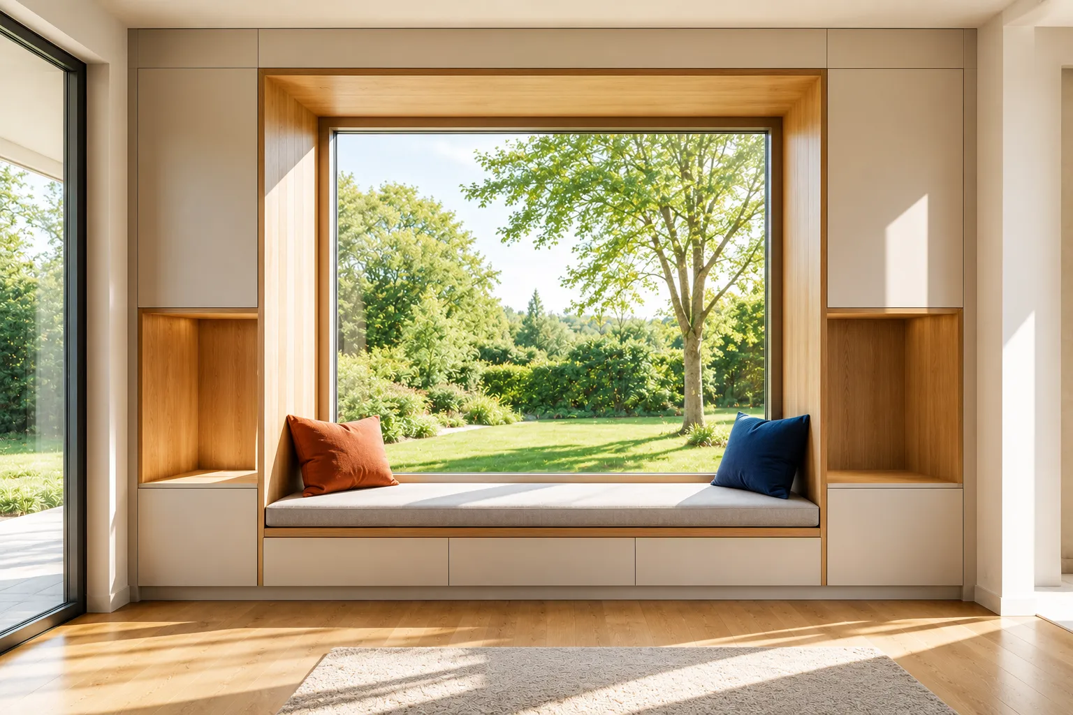 Sitzfenster nach Maß mit Stauraum in Kassel